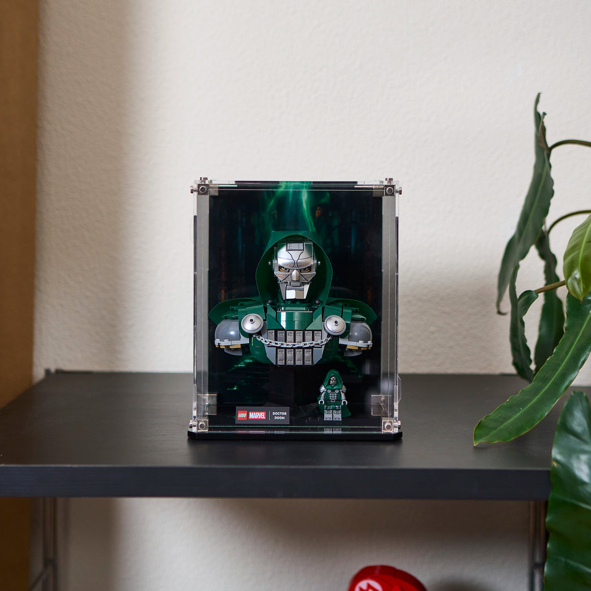 Vitrine murale pour LEGO Marvel 76356 Buste Venom  