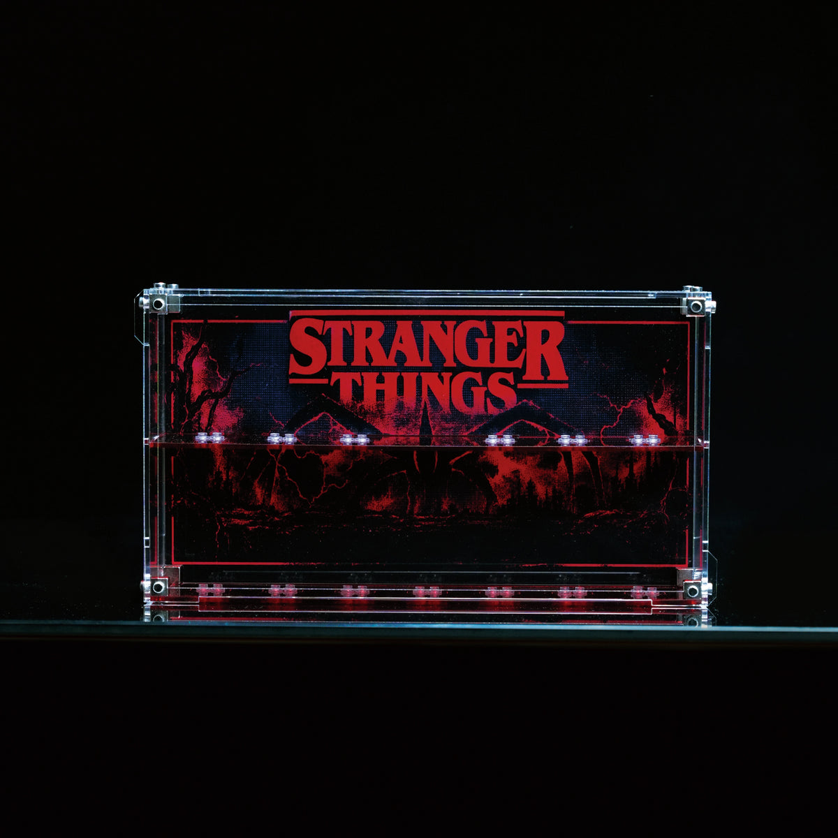 Wall-Mountable Acrylic Display case For LEGO® Minifigures 11370 Stranger Things: The Creel House
