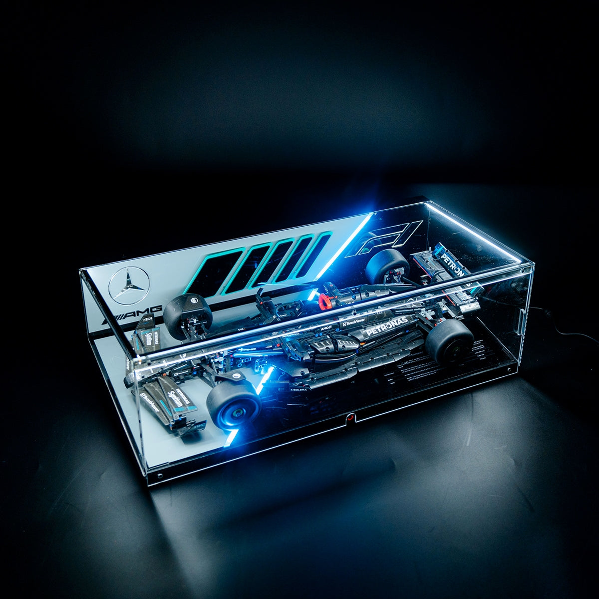 Designer Edition】LEGO® Technic Mercedes F1 42171 Acrylic Display Case