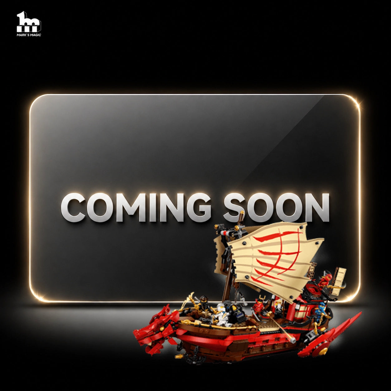 Wall Display Frame For Lego NINJAGO 71705 Destiny's Bounty