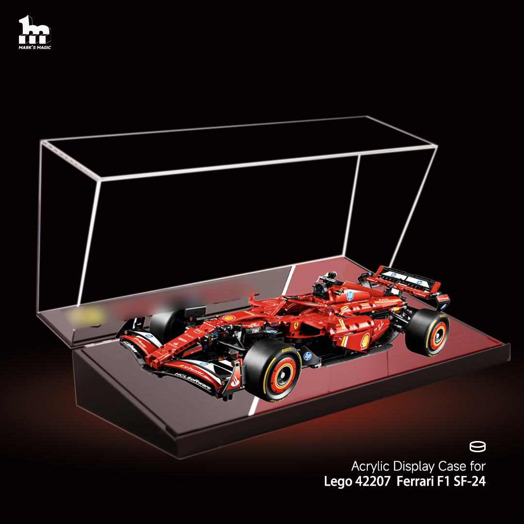Designer Edition】LEGO® Technic Ferrari F1 SF-24 42207 Acrylic Display Designer Edition】LEGO® Technic Ferrari F1 SF-24 42207 Acrylic Display