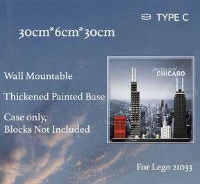 LEGO® Architecture series Acrylic Display Case