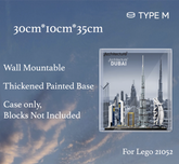 Display Case For LEGO® Architecture series Acrylic Display Case