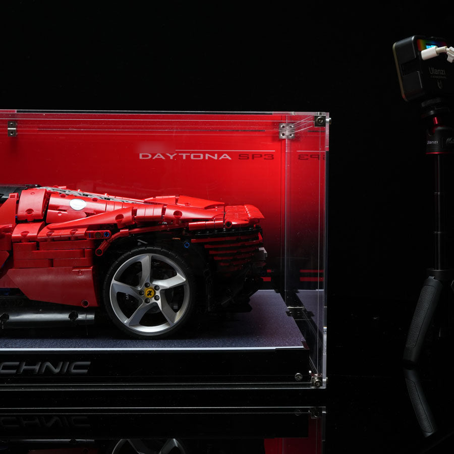 Display case for Lego Ferrari Daytona Sp3 