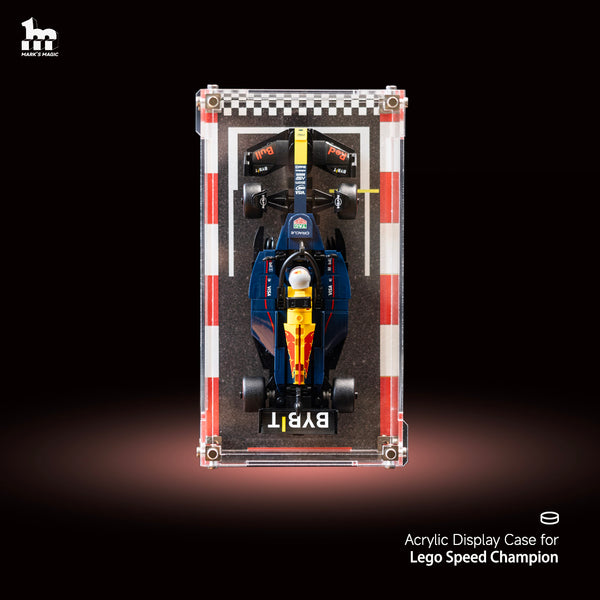 PREMIUM】Display acrylic case for LEGO® Speed F1 APXGP 77252