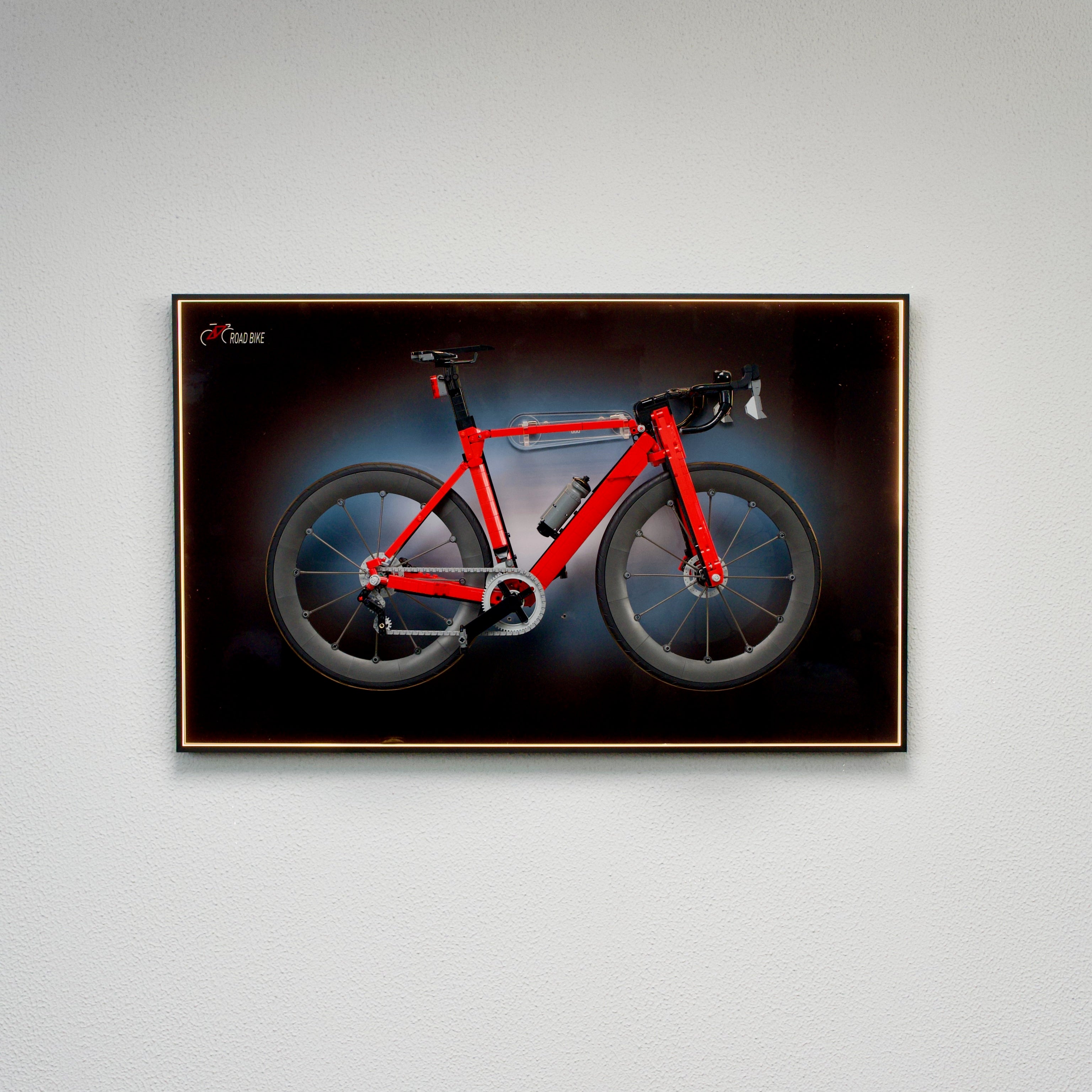 Display Frame for LEGO® Icons 11380 Road Bike