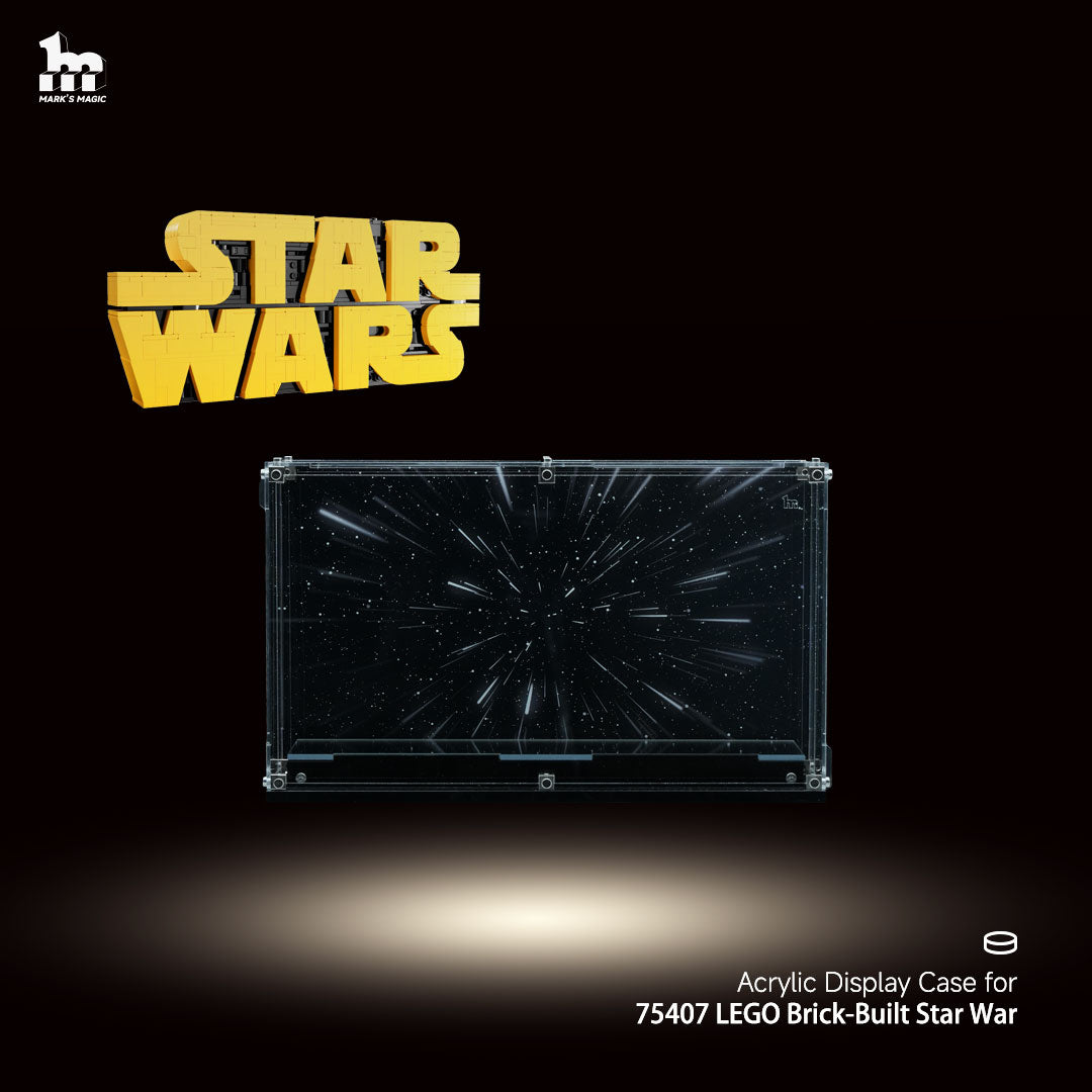 Display Case for LEGO® Star Wars 75407 Brick- Built Star Wars™