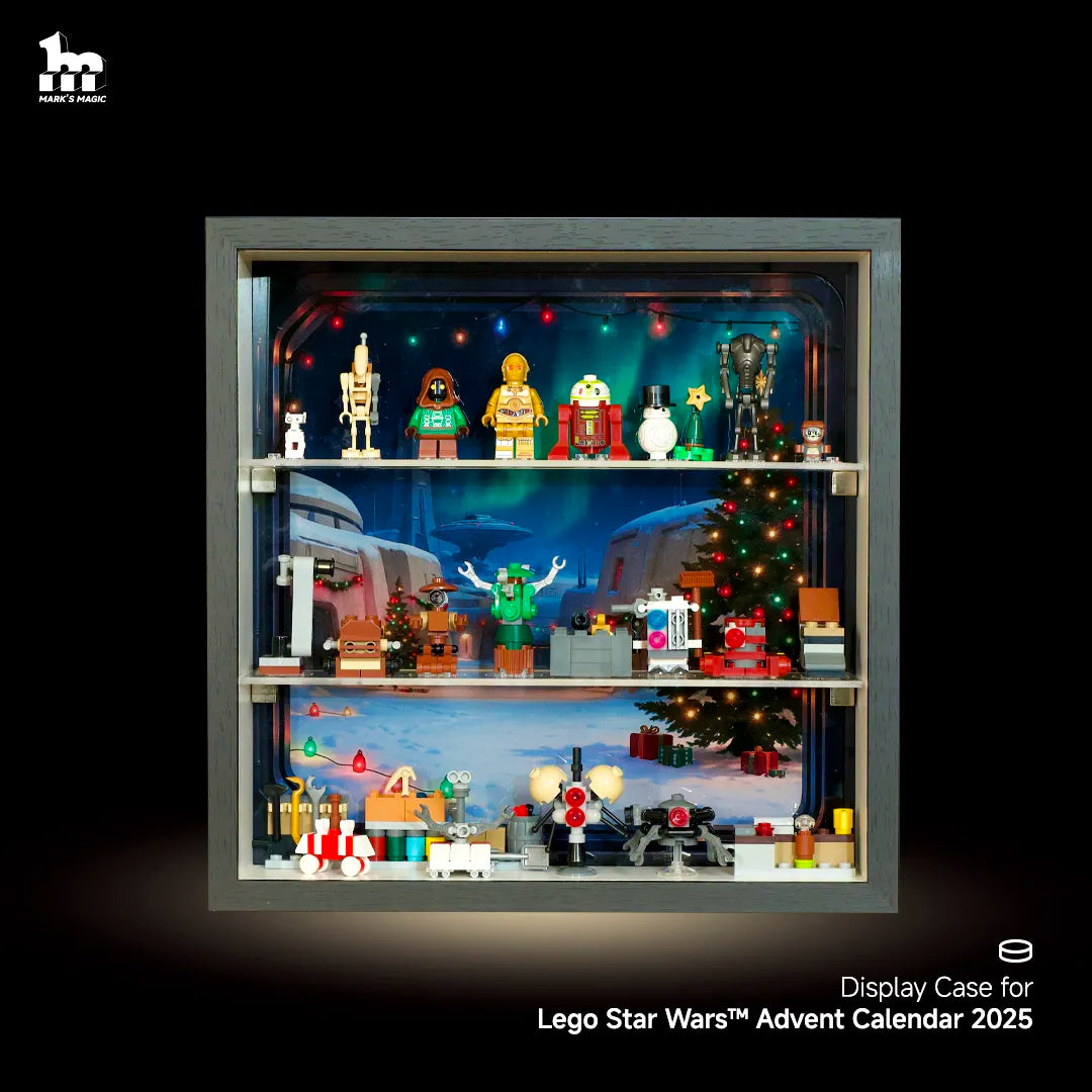 年末コレクション整理 Display case for LEGO® 75418 Star Wars™ Advent Calendar 2025