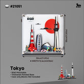 Display Case For LEGO® 21051 Architecture series Tokyo Display Case