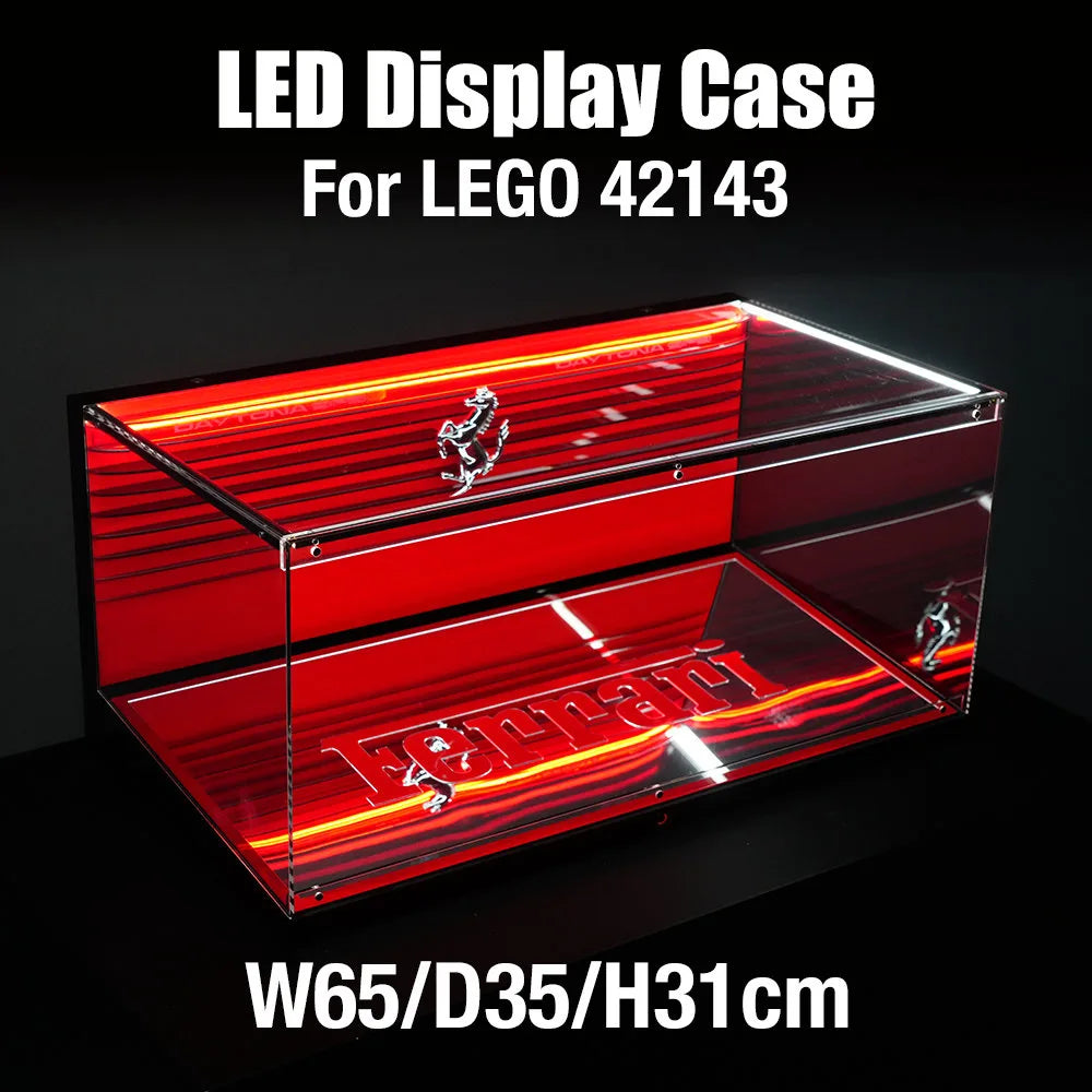 【Designer Edition】LEGO® Technic Ferrari Daytona SP3 42143 Acrylic Display Case.