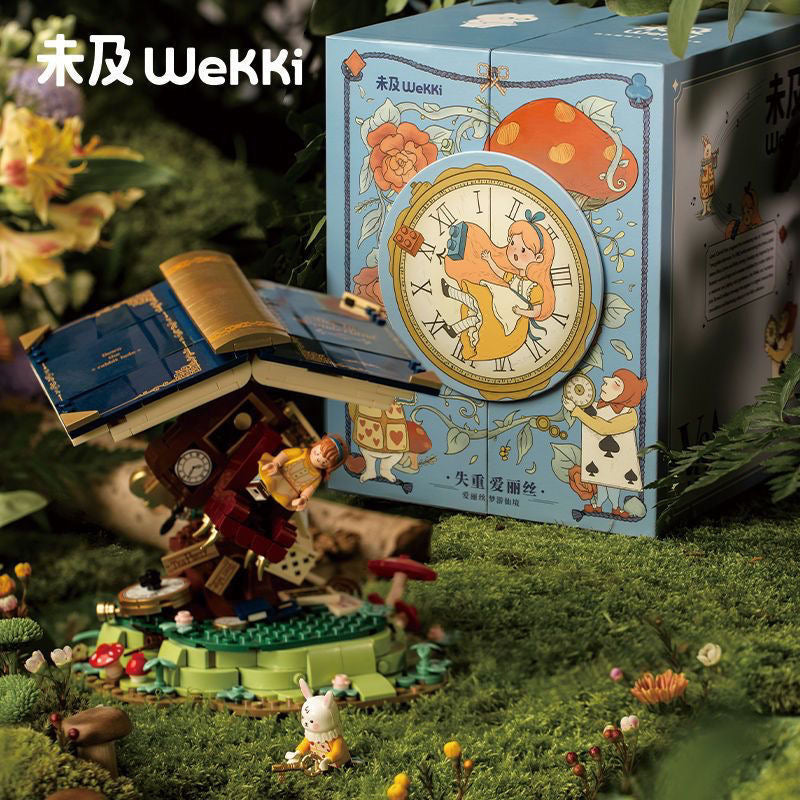 WEKKI™ Alice in Wonderland Building Blocks（Free Exquisite Lighting Parts and Gift Bag）